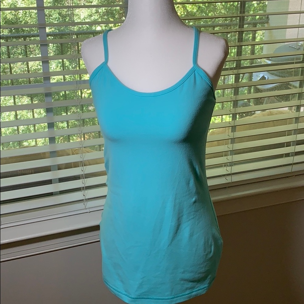 Lululemon Power Y Tank *Luon Angel Blue Size 8
